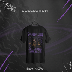 Eternal Darkness Solo Leveling T-Shirt – Shadow Monarch Anime Tee – Dark Fantasy Graphic Shirt gift