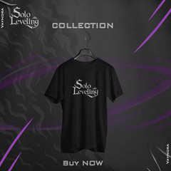 Solo Leveling Anime T-Shirt – Rise from the Darkness Graphic Tee | Unisex Black Shirt S-4XL Gift