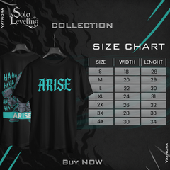 Funny Shadow Knight ARISE T-Shirt – Solo Leveling Anime Graphic Tee, Manga Fan Gift, Cool Otaku Streetwear Shirt gift