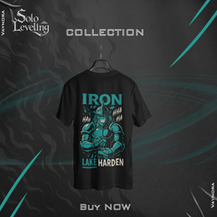 Iron Lake Harden Anime T-Shirt – Solo Leveling Summon Character Graphic Tee, Unisex S–4XL Sizes gift