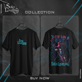 Eidolon Shadow Anime T-Shirt – Solo Leveling Inspired Graphic Tee | Unisex Dark Flame Shirt S-4XL