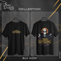 I Am the Shadow Anime T-Shirt – Solo Leveling Inspired Tee | Unisex Heroic Dark Shirt S-4XL