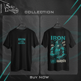 Iron Lake Harden Anime T-Shirt – Solo Leveling Summon Character Graphic Tee, Unisex S–4XL Sizes gift