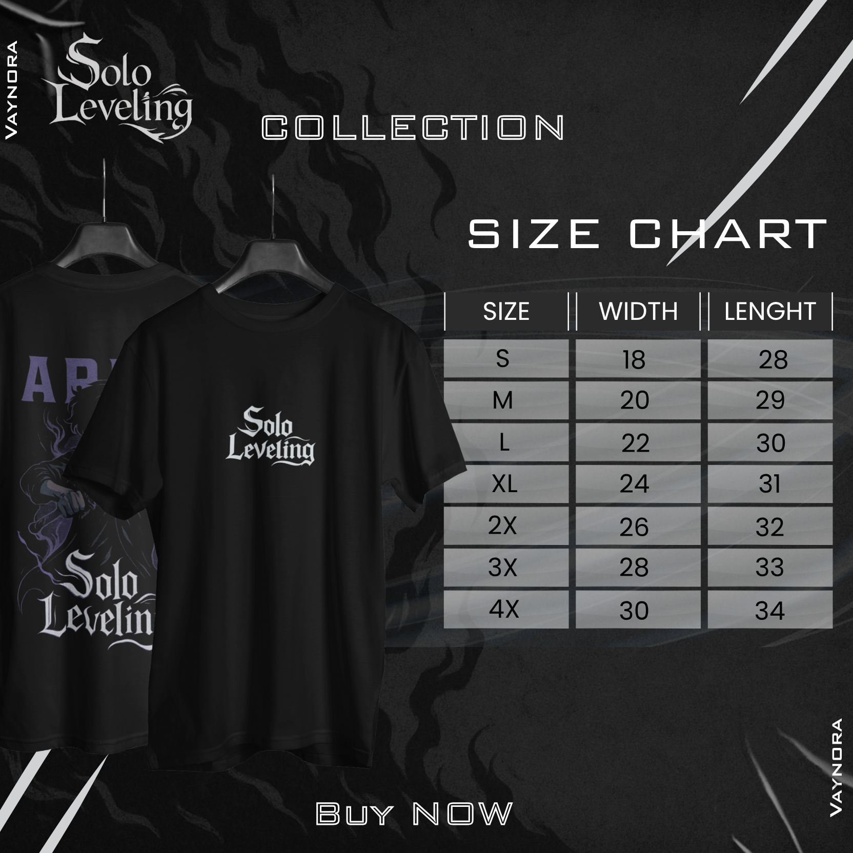 Arise Solo Leveling Anime T-Shirt – Shadow Monarch Inspired Tee | Unisex Graphic Shirt S-4XL